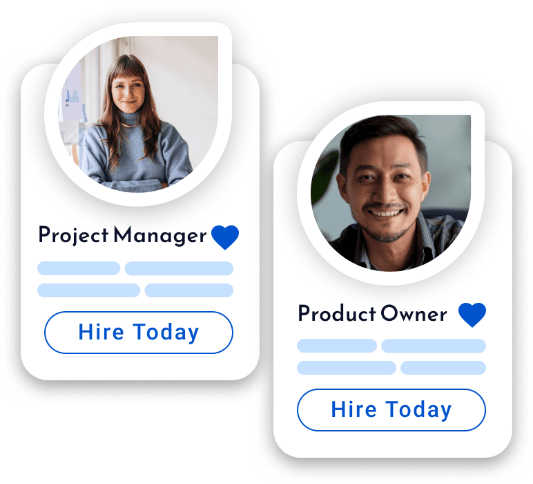 Professionals card