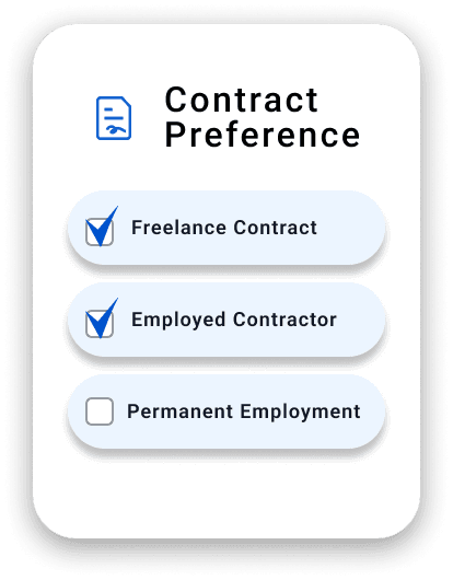 your preference
